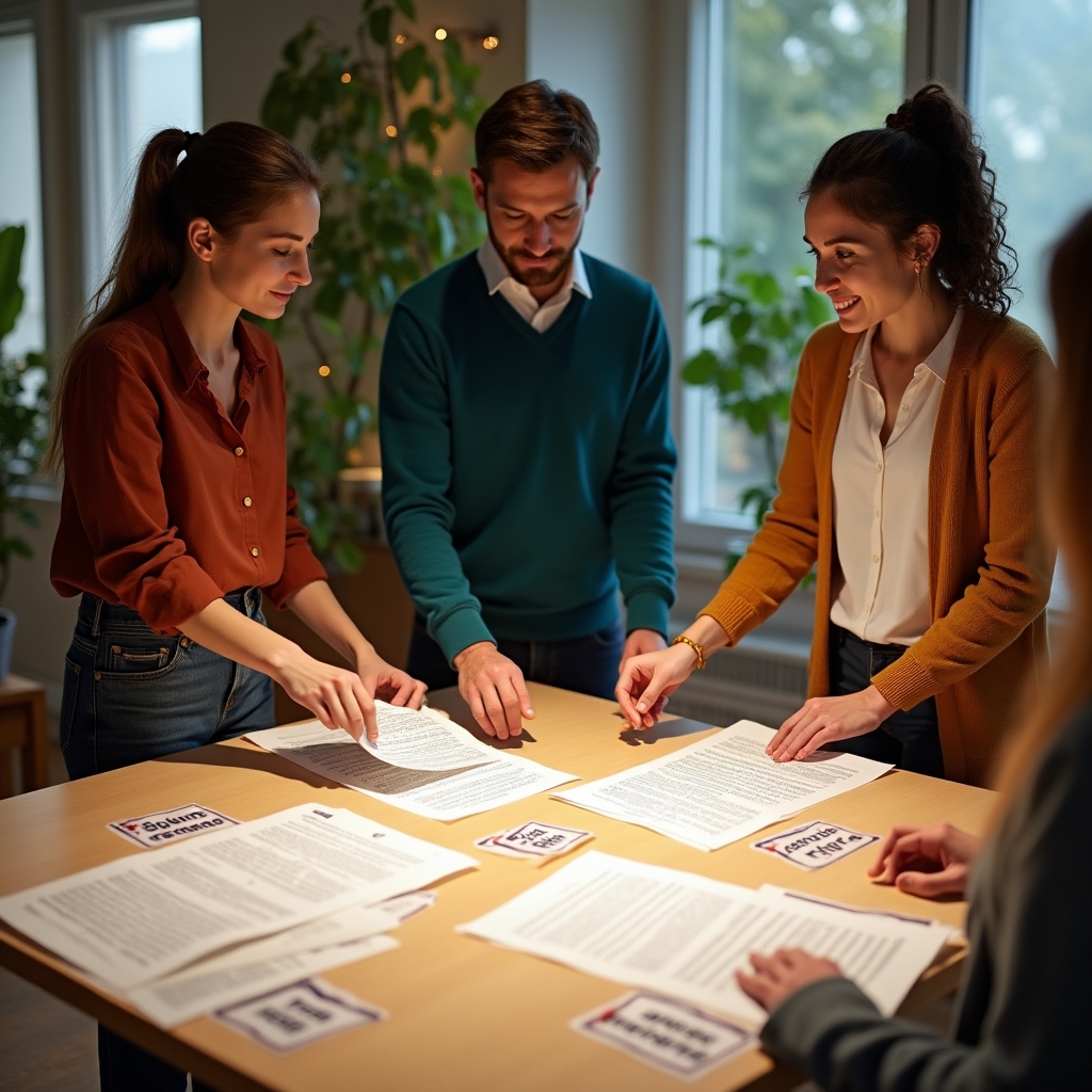 Pracovní workshop nad rozhodováním o obsahu blogu
